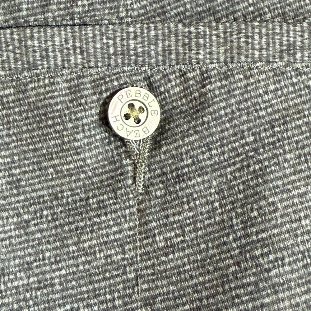 Pebble Beach Casual Lightweight Shorts NWOT, Size 34 Waist, 9” Inseam, Gray